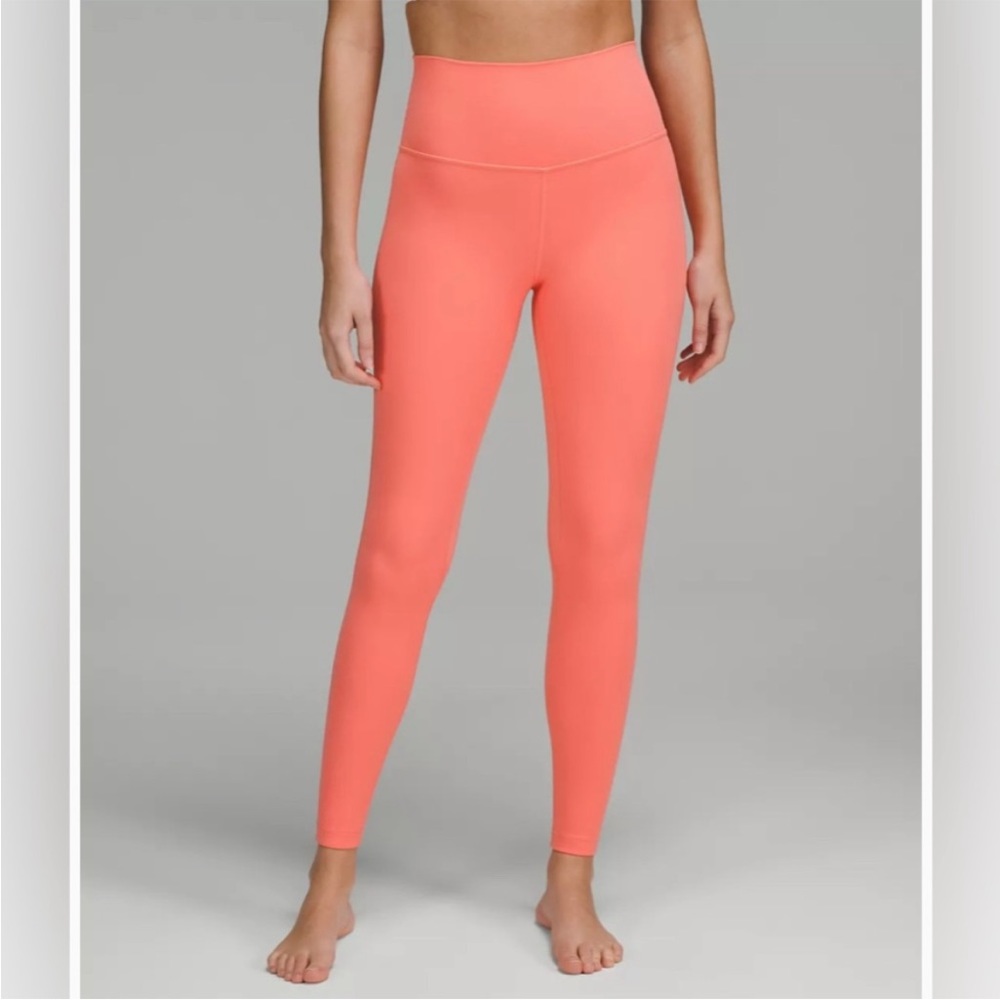LULULEMON ATHLETICA Align High-Rise Pant 25” Raspberry Cream Pink Leggings